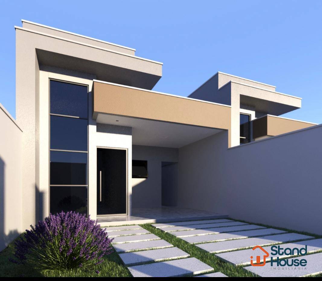 Casa 3/4 com 2 suites, sendo 1 suite américana e área gourmet inclusa